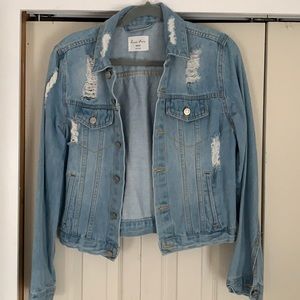 Love tree jean jacket